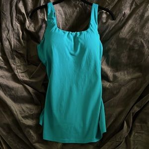 Soft Surroundings Teal 36D Tank Top